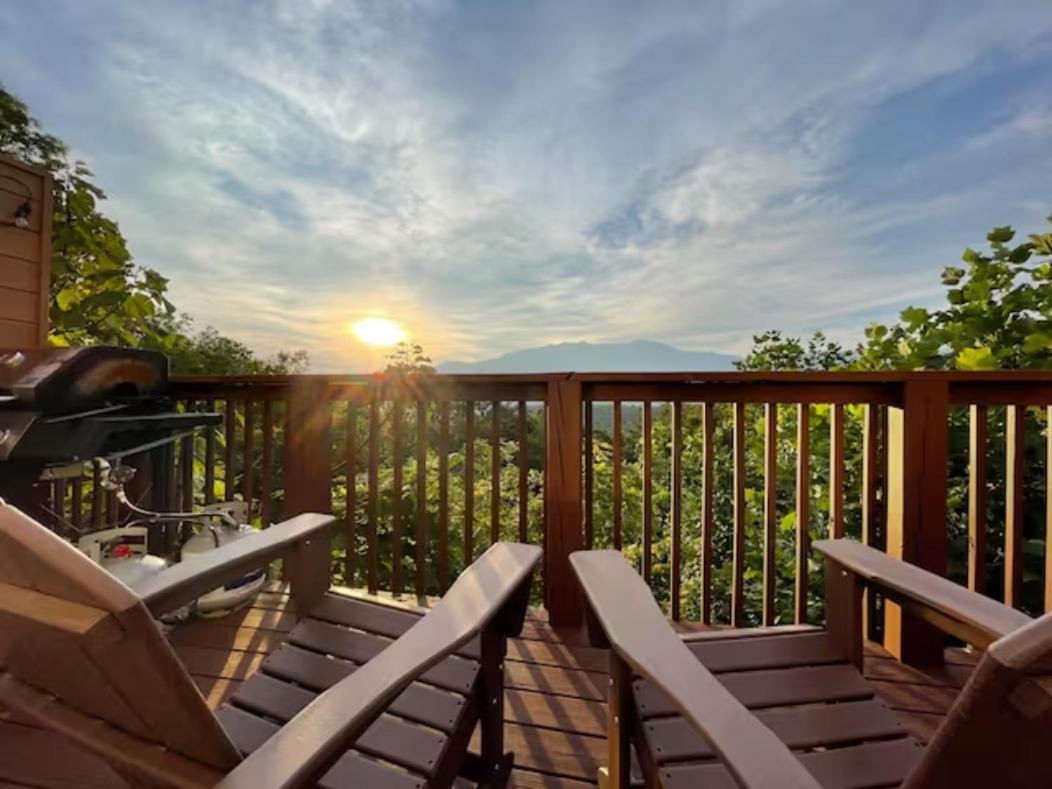Heavenly View - Bear Themed Cabin, Hottub, Dog-Friendly, Near Gatlinburg Exterior photo